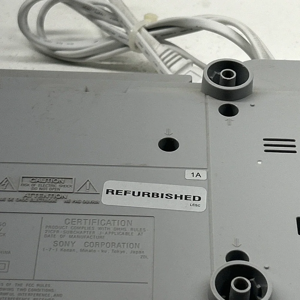 Sony ICF-CDK50 Under Cabinet Kitchen Radio/CD Player Works *No Mounts* No Remote